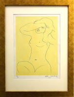 Ota Janeček - Ráno - grafika